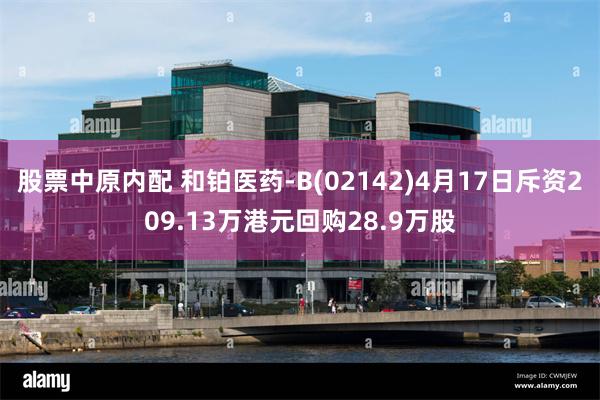 股票中原内配 和铂医药-B(02142)4月17日斥资209.13万港元回购28.9万股