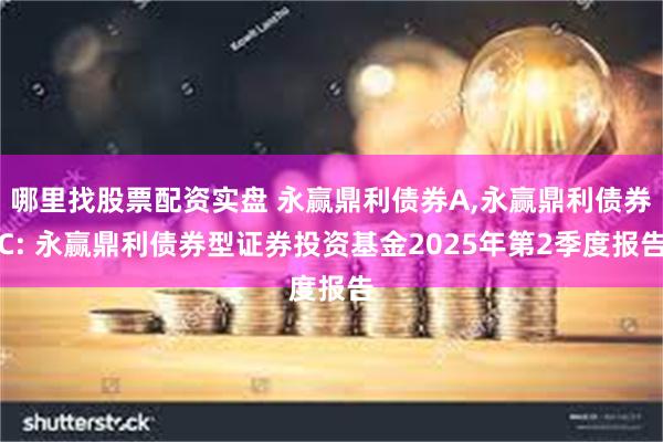 哪里找股票配资实盘 永赢鼎利债券A,永赢鼎利债券C: 永赢鼎利债券型证券投资基金2025年第2季度报告